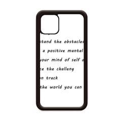 Capa Embrace Challenges Do It para iPhone 11 Pro Max para Apple Mobile Case