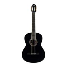 VIOLÃO CLÁSSICO ACÚSTICO LORENZZO 39" NYLON PRETO VTL1954P – TONANTE