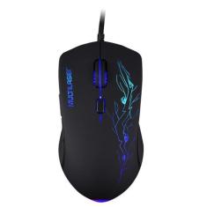 Mouse Gamer Multi LED, 6 Botões, 3200DPI - MO276