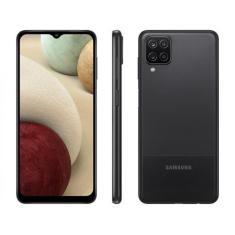 Smartphone Samsung Galaxy A12 6.5" 64Gb 4Gb Câmera Quádrupla Octa Core