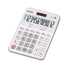 Calculadora de Mesa com Visor de 12 Dígitos, Casio, DX-12B, Branco