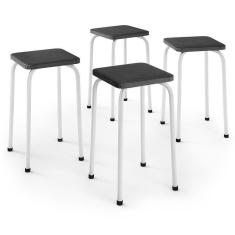 Kit 4 Banquetas Baixas Logdesign