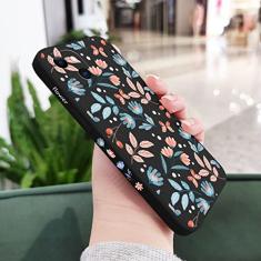 Capa de telefone jardim romântica para iPhone 14 13 12 11 Pro Max Mini X XR XS MAX SE2020 8 7 Plus 6 6S Plus Capa, Preto 1, Para iphone 12 Promax
