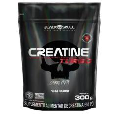 Creatina 300g Turbo Refil Black Skull, 1, Sem sabor