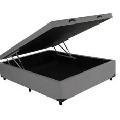 Cama Base Baú Casal 1,38 x 188 c/ 38cm de altura - Reforçada Exclusive