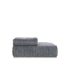 CASA DA TOALHA - Jogo de Toalha 2 Peças - Kit Toalha Banhão e Toalha de Rosto - 100% Algodão Fio Penteado - Liso