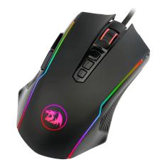 Mouse Gamer Redragon Ranger Basic 4000 DPI RGB Com Fio Huano