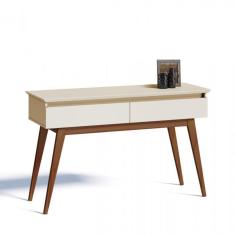 Aparador Classic Imcal 61311 Off White Pés em Madeira Sala