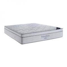 Colchão Queen Size Freedom Espuma D28 Molas Pocket Ortobom Branco
