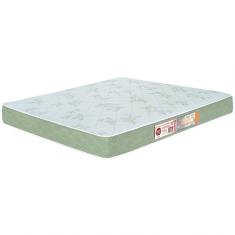 Colchão Casal King Sleep Max Espuma D33 193x203x25cm Branco/verde - Castor