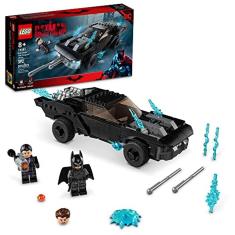 Kit Batmóvel e Pinguim Chase Lego - 392 Peças p/ Crianças a Partir de 8 Anos