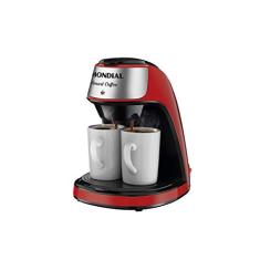 Cafeteira Elétrica Mondial, Smart Coffe, 220V, Vermelho, 500W - C-42-2X-RI