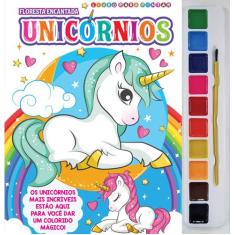 Livro - Floresta Encantada Livro para Pintar com Aquarela