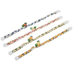 Coleira de Gato Com Sinos, Coleira de Gatinho 4 Peças Com Estampa de Girassol Coleira de Gato Com Sino Coleira de Gato Separatista Coleiras para Gatos Meninas Meninos Gatos