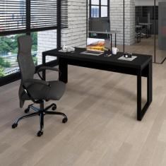 Mesa Escrivaninha Escritório 1,50m x 0,70m Pés Metal F5 - F5 Office G,