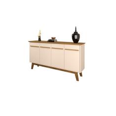 Aparador Buffet Opala Cinamomo Off White - Bechara Móveis