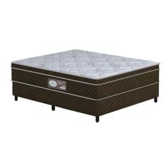 Cama Box Conjugado Casal Colchão Ortopédico Conjugado Lotus (138x188x41) - Plumatex