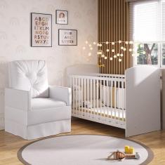 Berço com Poltrona de Amamentação Ana Lívia Multimóveis MP4069