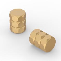 Asidrama Pacote com 10 maçanetas de armário de cozinha bronze champanhe maçanetas de gaveta puxadores de armário puxadores de zinco para gavetas de cômoda