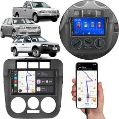Kit Multimídia Carplay Gol Parati Saveiro G4 7 Pol MP5 Touch-screen + 