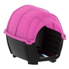 Casa para Cachorro Pet Casinha Stone House Nº4 - Plast Pet, Rosa