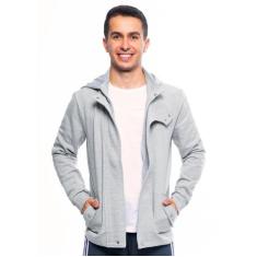 Jaqueta De Moletom Alta Quality - J1 - Wooks, Cinzaclaro, M