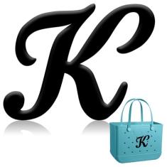 ZEOXUER Bogg Bag Letters, berloques decorativos para bolsa Bogg, acessórios de letras do alfabeto, pingentes de bolsa Bogg Inserir letras do alfabeto, letras 3D do alfabeto para personalizar bolsa