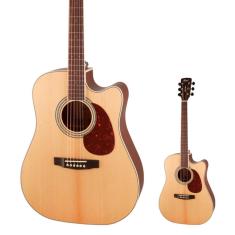 Violão Folk Aço Elétrico Tampo Sólido Fishman Cort MR710F NS