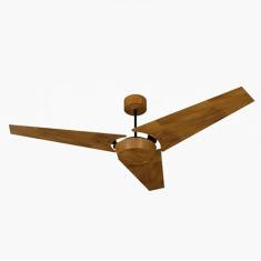 Ventilador de Teto Natuvent Callis No Light 3 Pás Madeira Imbuia (110, Volts)