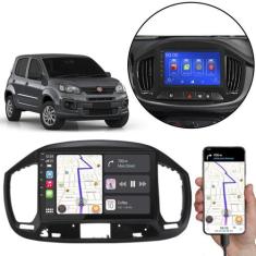 Kit Central Multimidia MP5 9" Uno 2015-2021 CarPlay/Android-Auto + Câm