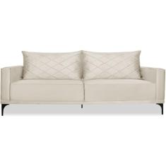 Sofa Living 2 Lugares Nori 180cm Veludo Deluxe 2221 Ezz