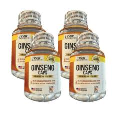 Ginseng Caps - 60 Caps 500Mg Kit Com - 4 Potes - Lider Vendas
