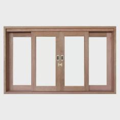 Janela de Correr Panorâmica Madersilva 120cmx180cmx14cm