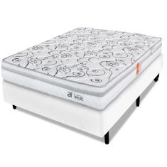 Cama Box Viúva com Colchão Ortopédico Firme Espuma D28 128x188m bf Colchões