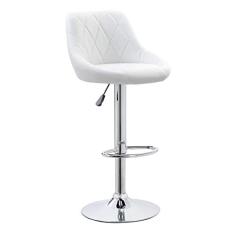 Banqueta Giratória Milano Branca