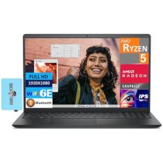 Dell Laptop empresarial Inspiron 15 3535 2025, tela IPS FHD de 15,6 polegadas (AMD Ryzen 5 7520U, 8GB LPDDR5, SSD de 512 GB, AMD Radeon, WiFi 6E, webcam, Bluetooth 5.0, Win 11 Home) com expansor de