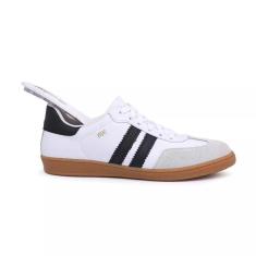 Tênis Feminino Marina Mello Couro Branco - 12154-Feminino