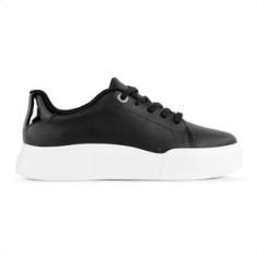Tênis Moleca Casual Cadarço Feminino-Feminino