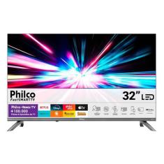 Smart Tv Philco 32" HD LED ROKU TV Alexa P32CRB Bivolt