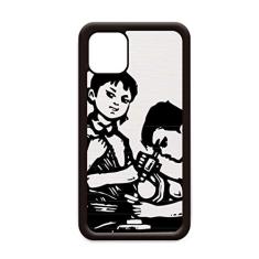 Capa de microscópio de trigo para iPhone 12 Pro Max para Apple Mini Mobile Case