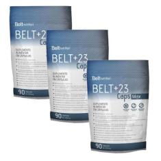 3X Belt +23 Caps Max Pacote-Multivitamínico-90 Caps. - Belt Nutrition