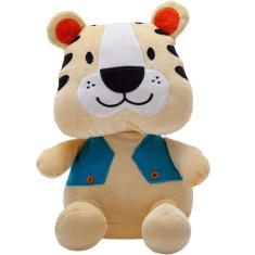 Pelucia Tigre Amiguinhos da Floresta 34CM ZIP