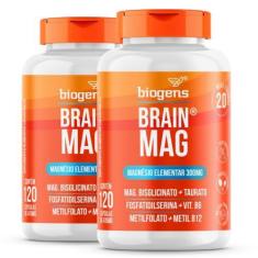 Biogens kit 2x brain mag 2.0 120 caps 