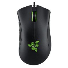 Mouse Luminoso Deathadder 6400 Dpi 5 Botões Razer - Preto
