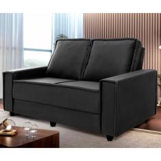 Sofá 2 Lugares Coimbra Hellen Estofados Cinza