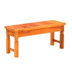 Banco Ripado 1 M Madeira Maciça - Natural