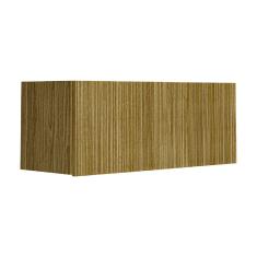 Armário Aéreo Geladeira De Cozinha E Lavanderia 1 Porta Módulo Suspenso Madeirado Kits Paraná Freijó