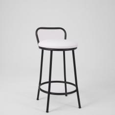 Banqueta Alta Para Cozinha File 70 Cm Branco