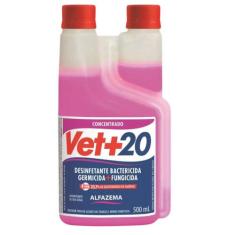 Desinfetante Bactericida Concentrado Vet20 500ml - Vet+20, Alfazema