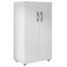Armário Multiuso Organizador Rosana 2 Portas Branco - AJL Móveis